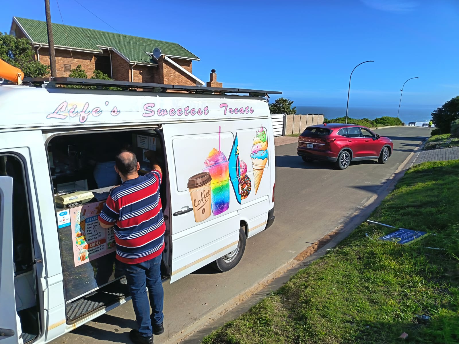 LekkerLicks dessert van by the ocean in Mossel Bay
