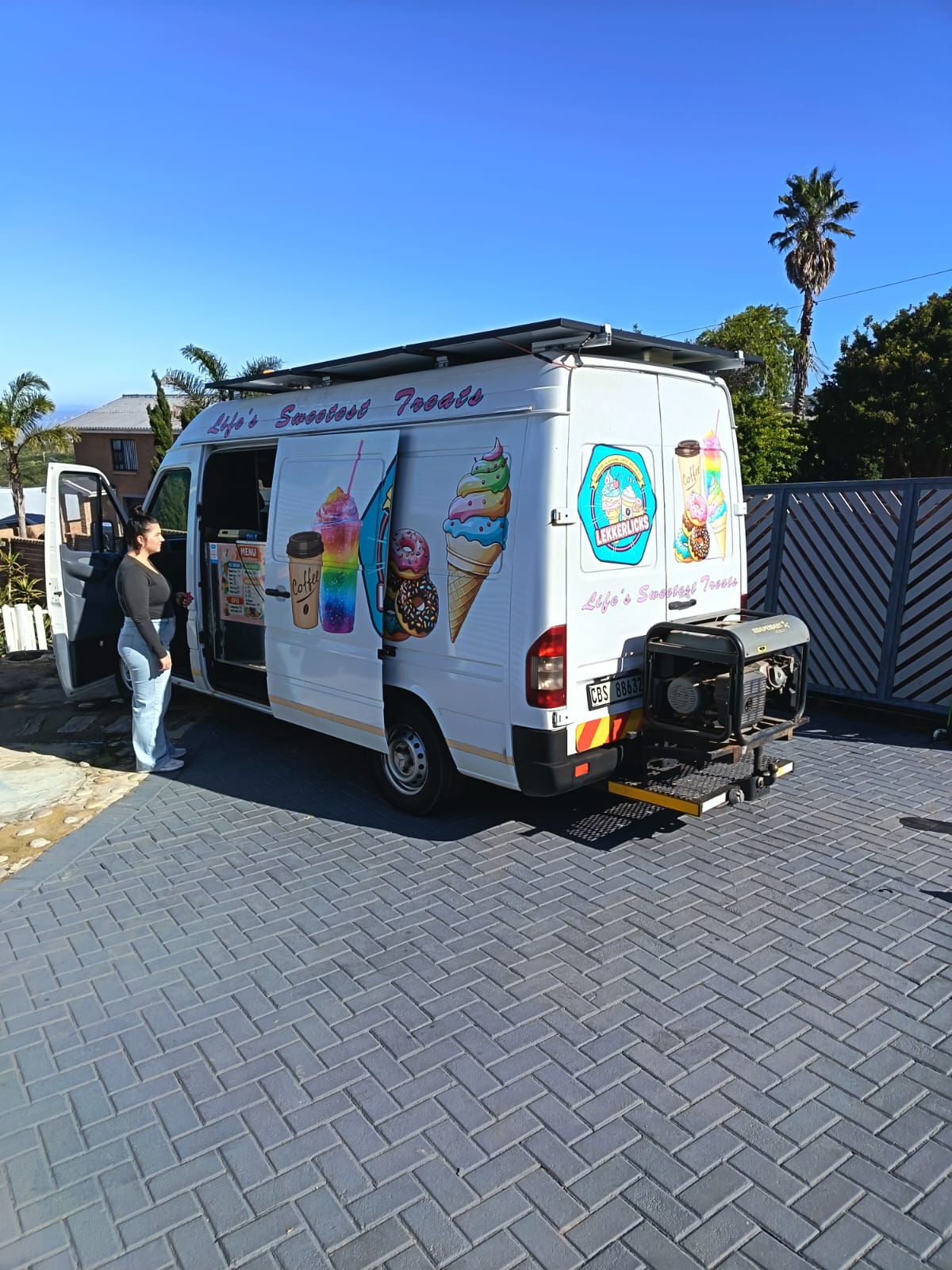 The LekkerLicks van — Life's Sweetest Treats