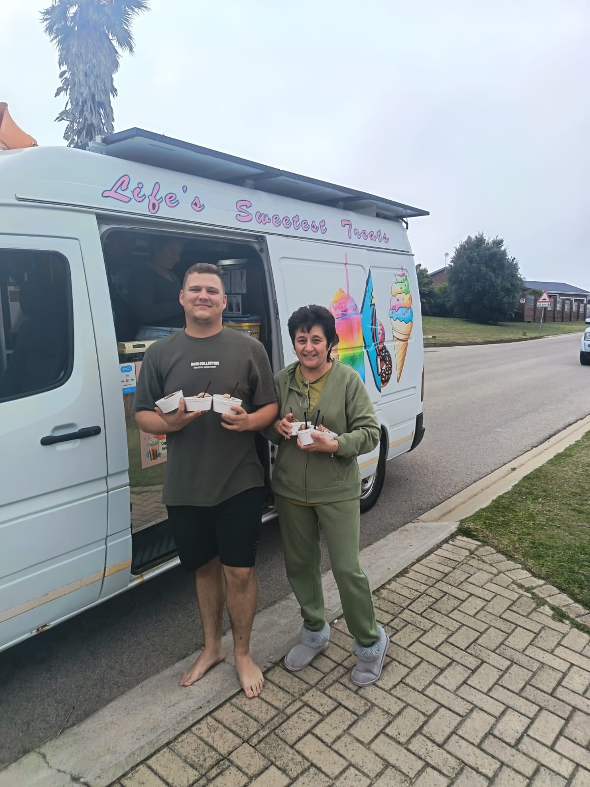 Two happy customers